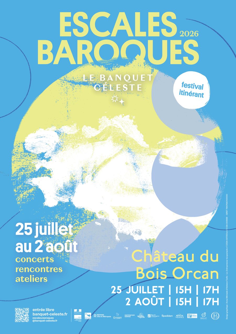 Affiche Les Escales Baroques 2026